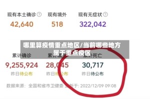 哪里算疫情重点地区/当前哪些地方属于重点疫区