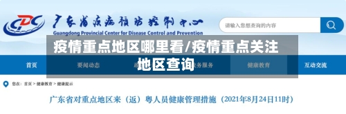 疫情重点地区哪里看/疫情重点关注地区查询-第2张图片
