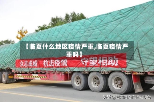 【临夏什么地区疫情严重,临夏疫情严重吗】-第3张图片